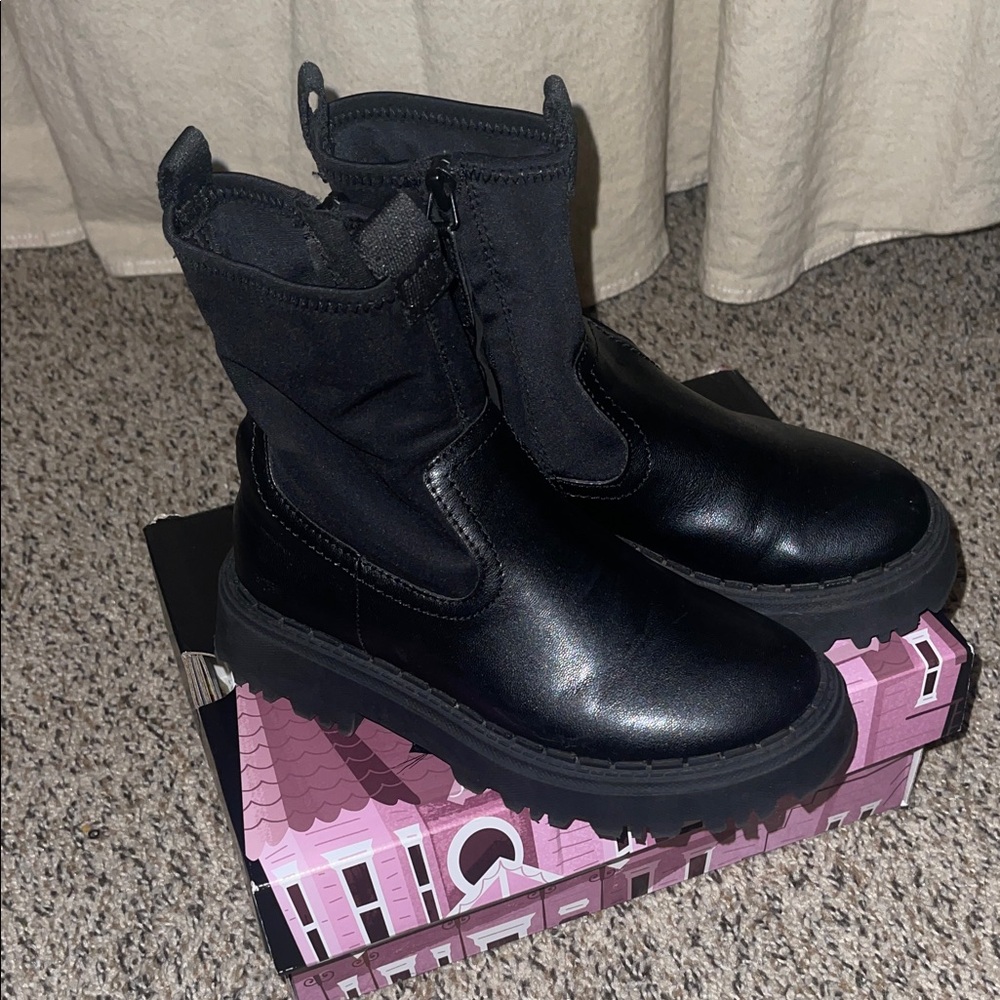 Zara Kids Black Boots